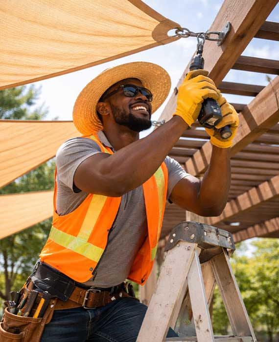 shade installations